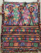 733 Superb Tribal Dowry Bag - Textile Art from Gujarat-WOVENSOULS-Antique-Vintage-Textiles-Art-Decor