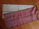 742 Antique Myanmar Arang Weaving Shawl Textile-WOVENSOULS-Antique-Vintage-Textiles-Art-Decor