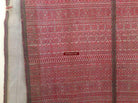 742 Antique Myanmar Arang Weaving Shawl Textile-WOVENSOULS-Antique-Vintage-Textiles-Art-Decor