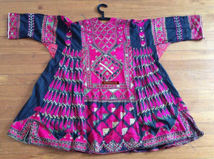 746 Antique Swat Bridal Dress with Silk Embroidery-WOVENSOULS-Antique-Vintage-Textiles-Art-Decor