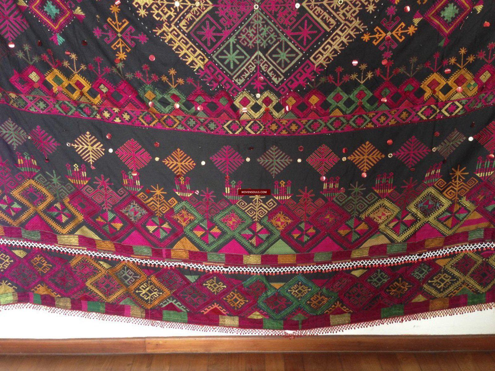 751 vintage Kohistani Châle Textile Art-WOVENSOULS-Antique-Vintage-Textiles-Art-Décor