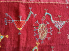 753 Shekhawati Bishnoi Shawl Rajasthan Textile Art-WOVENSOULS-Antique-Vintage-Textiles-Art-Decor