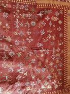 754 Shekhawati Bishnoi Shawl Rajasthan Textile Art-WOVENSOULS-Antique-Vintage-Textiles-Art-Decor