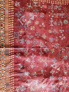 754 Shekhawati Bishnoi Shawl Rajasthan Textile Art-WOVENSOULS-Antique-Vintage-Textiles-Art-Decor