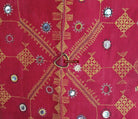 756 Shekhawati Bishnoi Shawl Rajasthan Textile Art-WOVENSOULS-Antique-Vintage-Textiles-Art-Decor