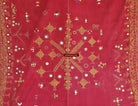 756 Shekhawati Bishnoi Shawl Rajasthan Textile Art-WOVENSOULS-Antique-Vintage-Textiles-Art-Decor