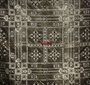 758 Shekhawati Bishnoi Wedding Shawl - Indian Textile Art from Rajasthan-WOVENSOULS-Antique-Vintage-Textiles-Art-Decor