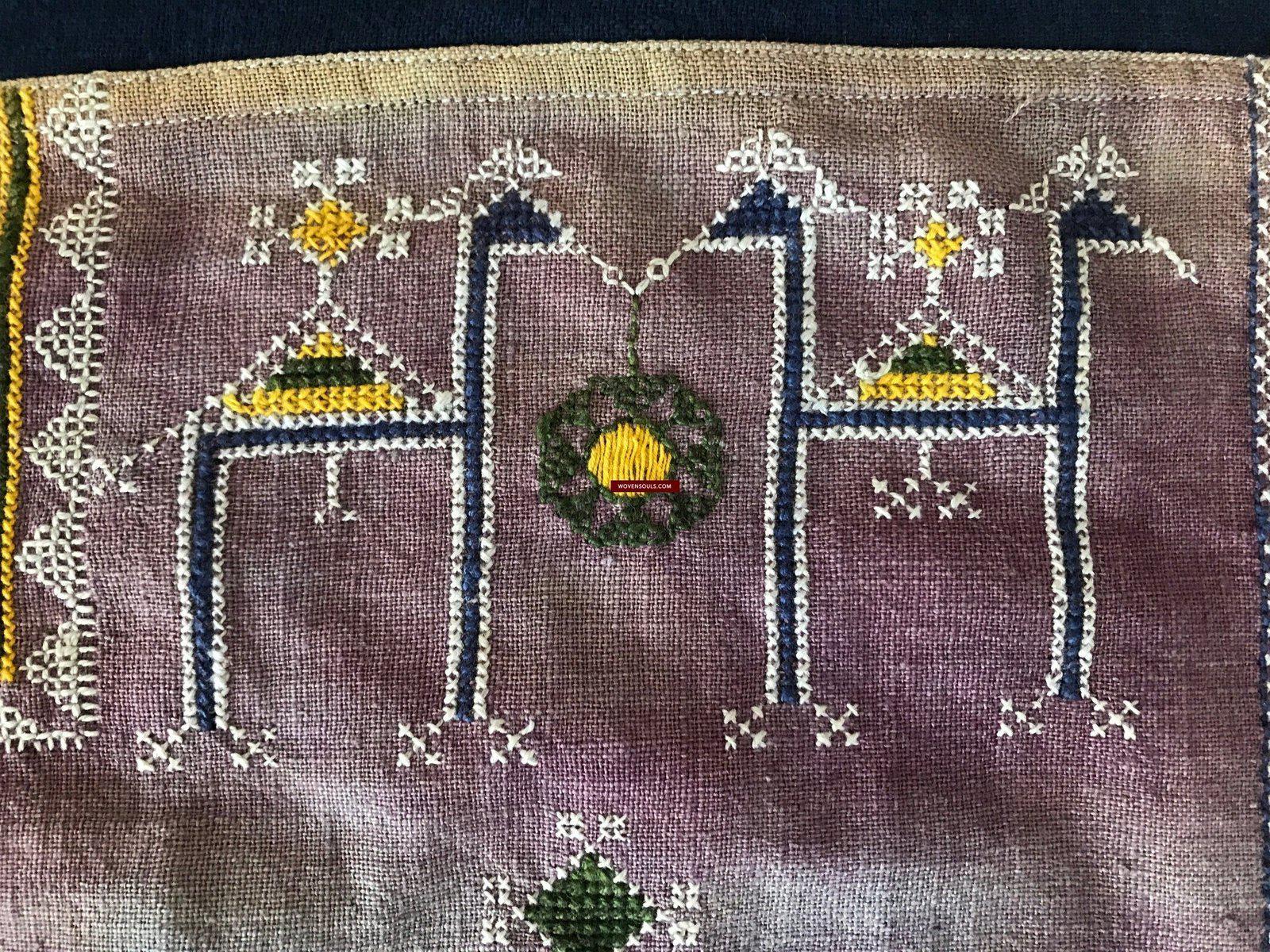 758 Shekhawati Bishnoi Wedding Shawl - Indian Textile Art from Rajasthan-WOVENSOULS-Antique-Vintage-Textiles-Art-Decor