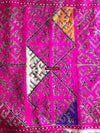769 SwatValley Bolster Case Embroidery Textile-WOVENSOULS-Antique-Vintage-Textiles-Art-Decor