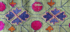 770 Rare Green Antique Swat Valley Shawl textile-WOVENSOULS-Antique-Vintage-Textiles-Art-Decor