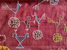 777 SOLD Shekhawati Bishnoi Shawl Rajasthan Textile-WOVENSOULS-Antique-Vintage-Textiles-Art-Decor