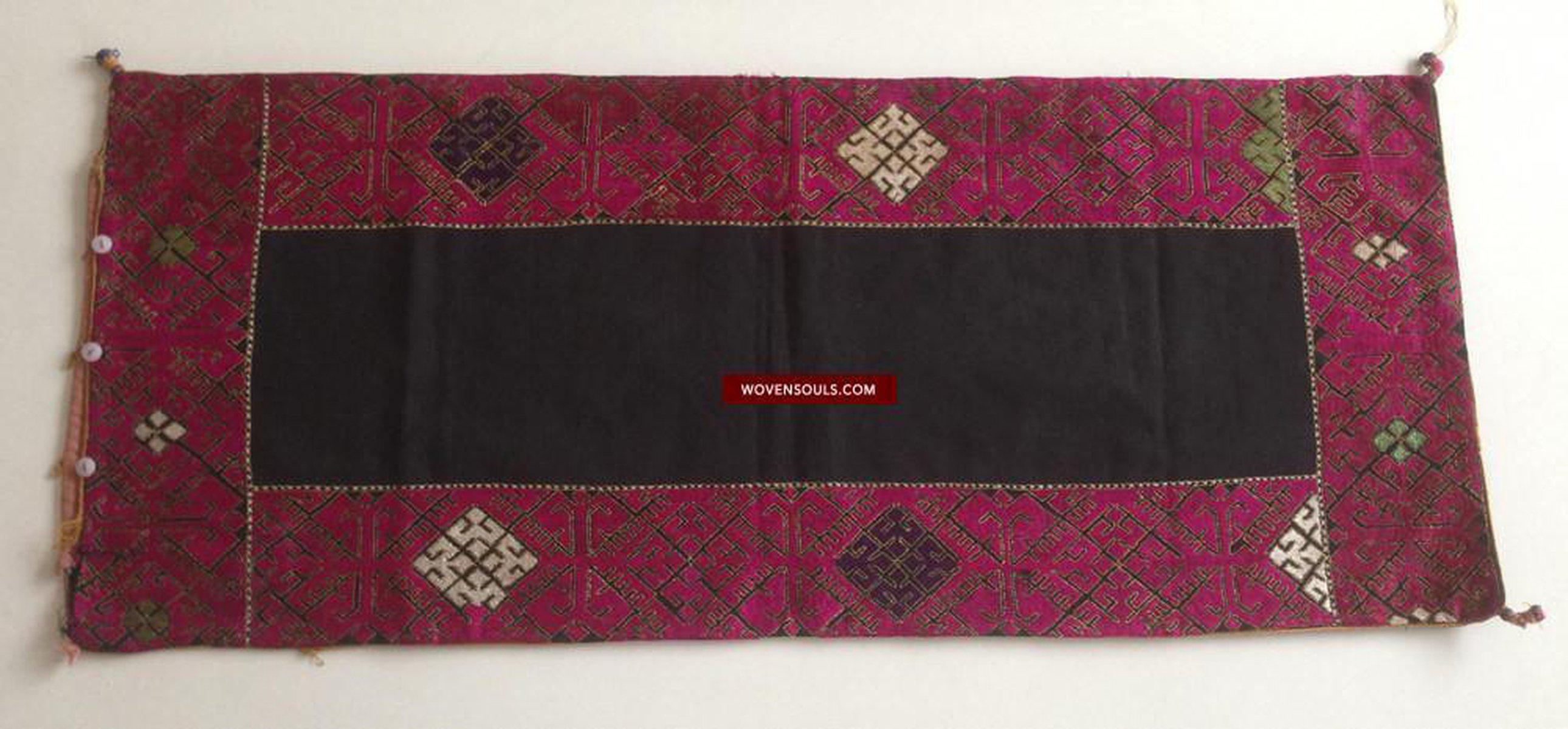 778 Antique Swat Valley Dowry Pillow Case textile-WOVENSOULS-Antique-Vintage-Textiles-Art-Decor