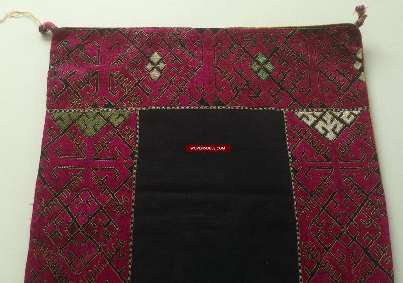 778 Antique Swat Valley Dowry Pillow Case textile-WOVENSOULS-Antique-Vintage-Textiles-Art-Decor