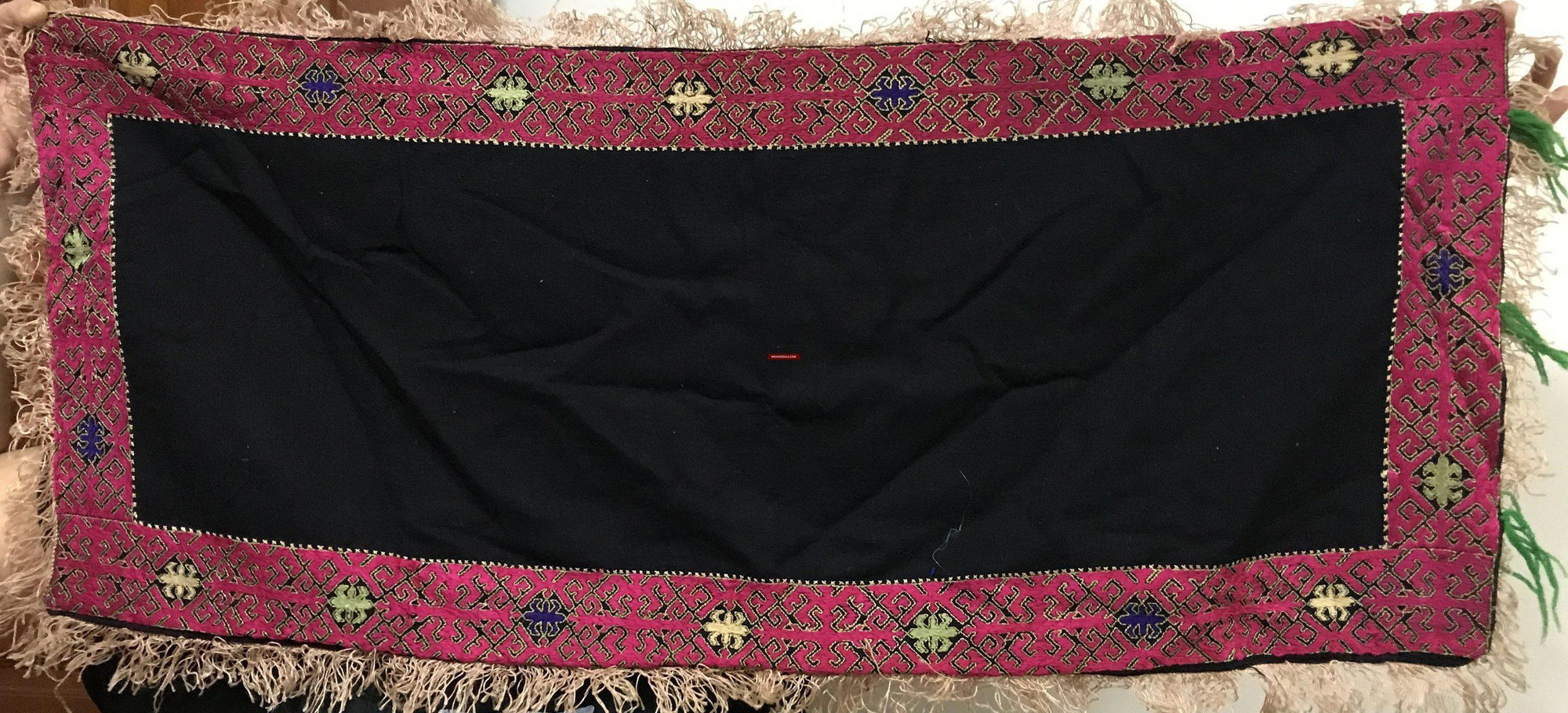 778-B Antique Swat Valley Dowry Pillow Case textile-WOVENSOULS-Antique-Vintage-Textiles-Art-Decor