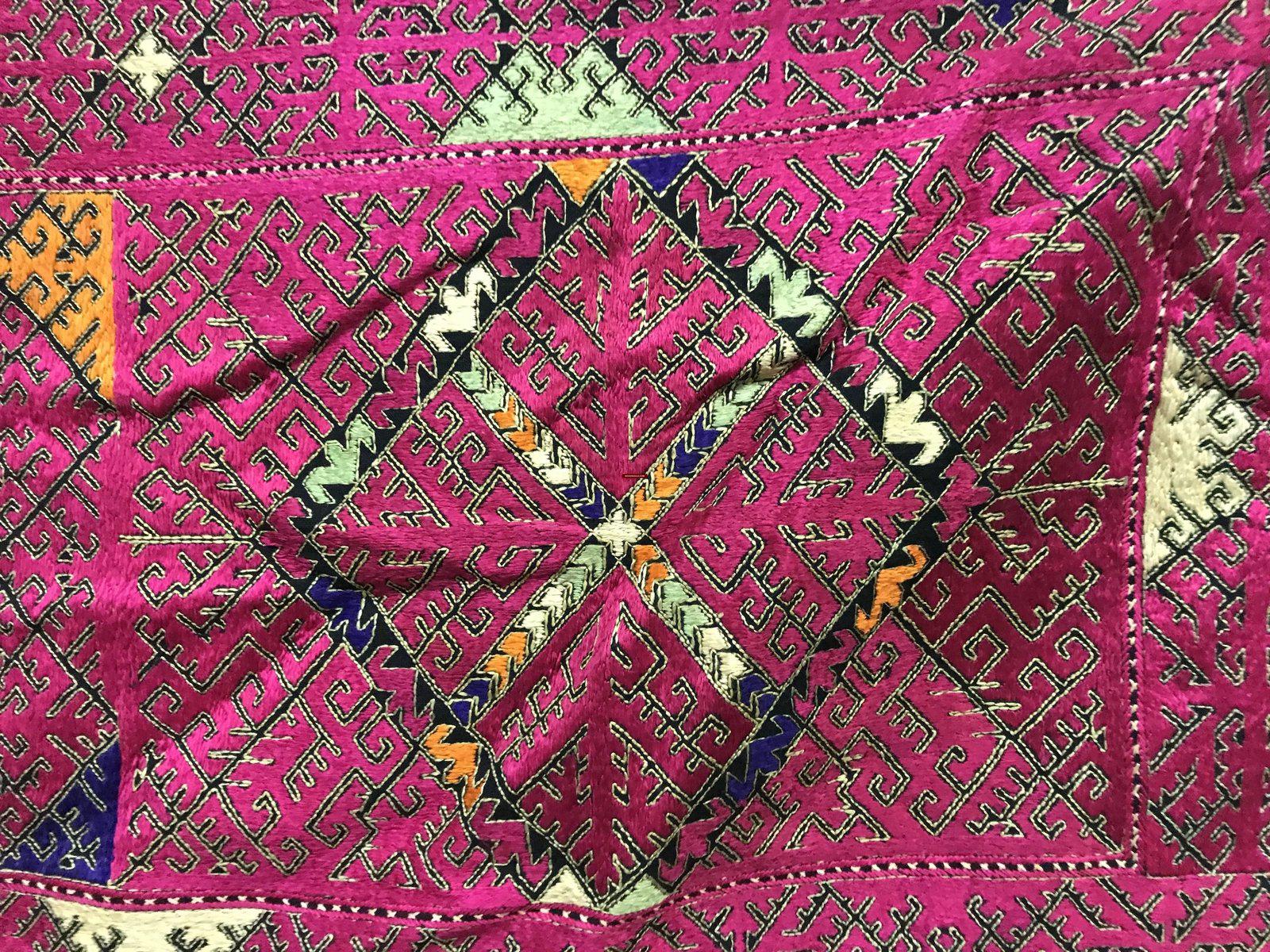 778-B Antique Swat Valley Dowry Pillow Case textile-WOVENSOULS-Antique-Vintage-Textiles-Art-Decor