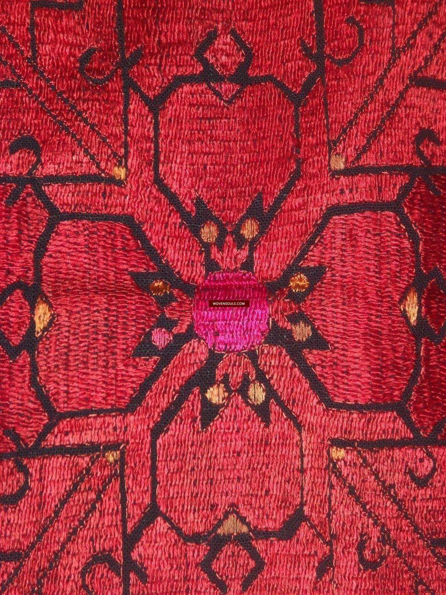 783 Antique Swat Valley Dowry Pillow Case-WOVENSOULS-Antique-Vintage-Textiles-Art-Decor