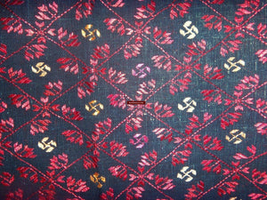 783 Antique Swat Valley Dowry Pillow Case-WOVENSOULS-Antique-Vintage-Textiles-Art-Decor