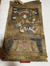 785 SOLD Antique Yao Ceremonial Ritual Paintings - Set of 6 works-WOVENSOULS-Antique-Vintage-Textiles-Art-Decor