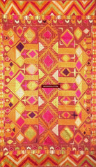 794 Rare Darshan Dwar Phulkari Bagh textile-WOVENSOULS-Antique-Vintage-Textiles-Art-Decor