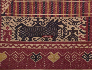 796 Antique Palepai Tampan Ship Cloth Sumatran Textile-WOVENSOULS-Antique-Vintage-Textiles-Art-Decor