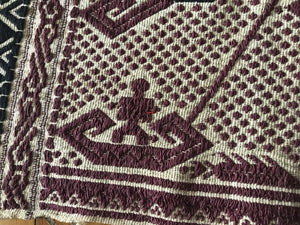797 Old Sumatra Weaving - Tatibin - Large Ship Cloth Tampan Textile-WOVENSOULS-Antique-Vintage-Textiles-Art-Decor