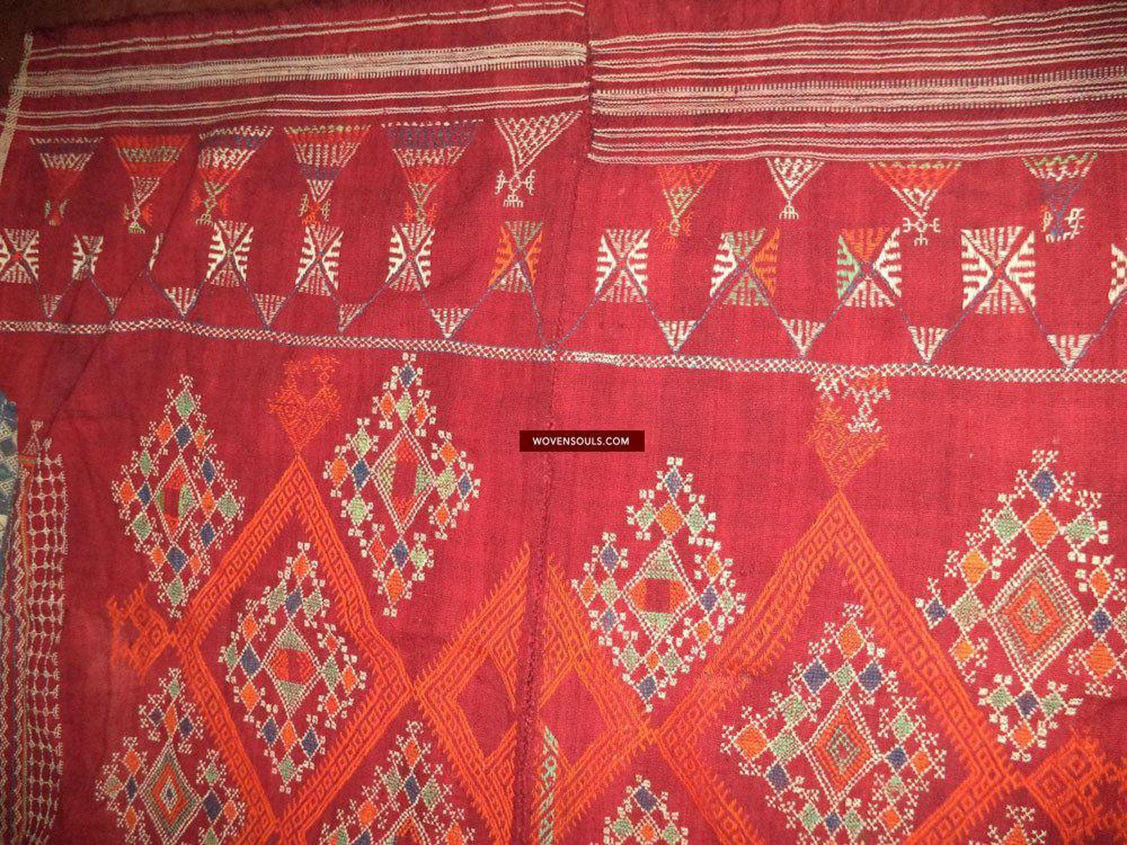 801 Shekhawati Bishnoi Shawl Rajasthan Textile Art-WOVENSOULS-Antique-Vintage-Textiles-Art-Decor