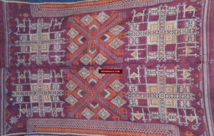 802 Shekhawati Bishnoi Shawl Rajasthan Textile Art-WOVENSOULS-Antique-Vintage-Textiles-Art-Decor