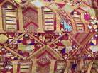 807 SOLD Darshan Dwar Phulkari Bagh textile-WOVENSOULS-Antique-Vintage-Textiles-Art-Decor