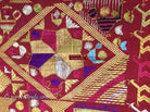 807 SOLD Darshan Dwar Phulkari Bagh textile-WOVENSOULS-Antique-Vintage-Textiles-Art-Decor