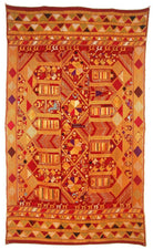 807 SOLD Darshan Dwar Phulkari Bagh textile-WOVENSOULS-Antique-Vintage-Textiles-Art-Decor