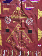 809 Darshan Dwar Phulkari Bagh textile-WOVENSOULS-Antique-Vintage-Textiles-Art-Decor