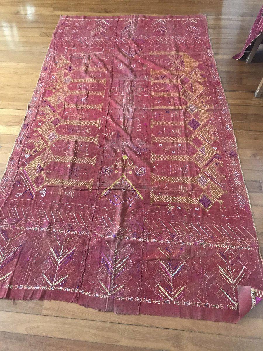 809 Darshan Dwar Phulkari Bagh textile-WOVENSOULS-Antique-Vintage-Textiles-Art-Decor