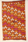 818 Bagh Phulkari Textile with Makkai Motif-WOVENSOULS-Antique-Vintage-Textiles-Art-Decor