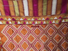 819 Bagh Phulkari - Diamonds with Borders-WOVENSOULS-Antique-Vintage-Textiles-Art-Decor