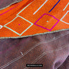 822 Phulkari Bagh - Unusual Pattern 'W' or 'M'-WOVENSOULS Antique Textiles &amp; Art Gallery