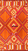 823 SOLD Phulkari Bagh with rare Char Bagh Pattern-WOVENSOULS-Antique-Vintage-Textiles-Art-Decor