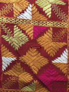 826 Phulkari Bagh with superb Nazar Butti-WOVENSOULS-Antique-Vintage-Textiles-Art-Decor