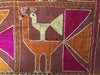 827 SOLD Rare Phulkari with Mor Peacock motif-WOVENSOULS-Antique-Vintage-Textiles-Art-Decor