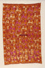 827 SOLD Rare Phulkari with Mor Peacock motif-WOVENSOULS-Antique-Vintage-Textiles-Art-Decor