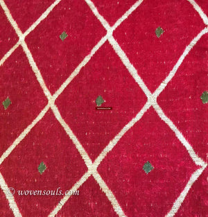 833 SOLD Thirma Phulkari with unbelievable silk floss!-WOVENSOULS-Antique-Vintage-Textiles-Art-Decor