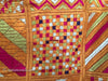 835 Rare Bawan Bagh Phulkari Textile-WOVENSOULS-Antique-Vintage-Textiles-Art-Decor