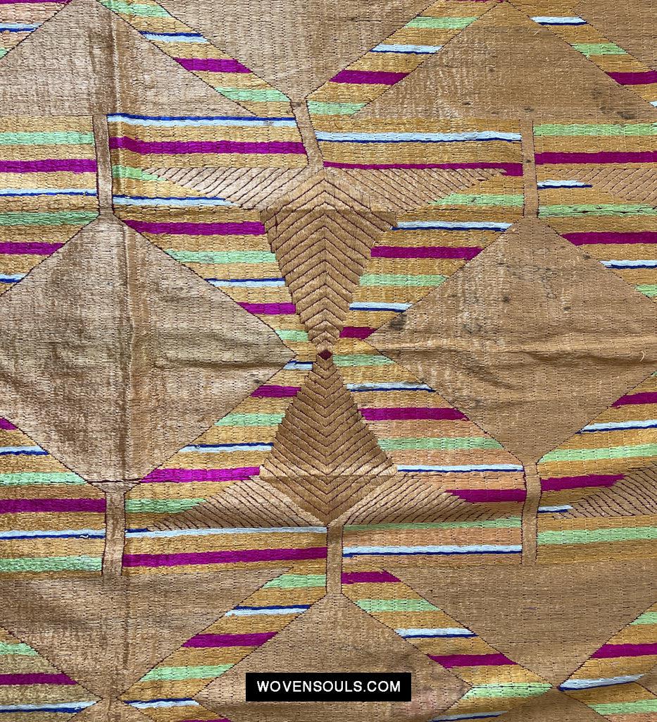 837 Creative Art - Large Layout Bagh Phulkari-WOVENSOULS Antique Textiles &amp; Art Gallery