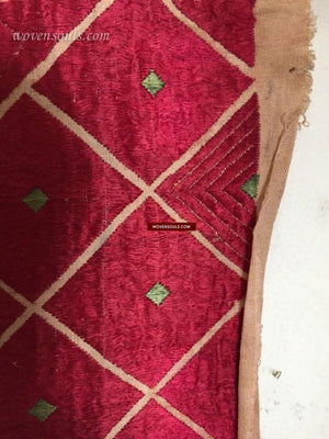 839 Thirma Bagh Phulkari-WOVENSOULS-Antique-Vintage-Textiles-Art-Decor