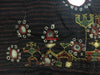 847 Old Bishnoi Woven Skirt with Amazing Embroidered Motifs-WOVENSOULS-Antique-Vintage-Textiles-Art-Decor