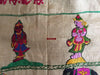 850 Rare Namawali Vrindavani Assam Vastra - Silk with Double Sided Embroidery-WOVENSOULS-Antique-Vintage-Textiles-Art-Decor