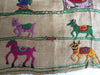 850 Rare Namawali Vrindavani Assam Vastra - Silk with Double Sided Embroidery-WOVENSOULS-Antique-Vintage-Textiles-Art-Decor