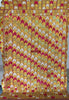 853 Phulkari Bagh Shawl from Punjab with Arrowhead Motifs-WOVENSOULS-Antique-Vintage-Textiles-Art-Decor