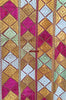 853 Phulkari Bagh Shawl from Punjab with Arrowhead Motifs-WOVENSOULS-Antique-Vintage-Textiles-Art-Decor