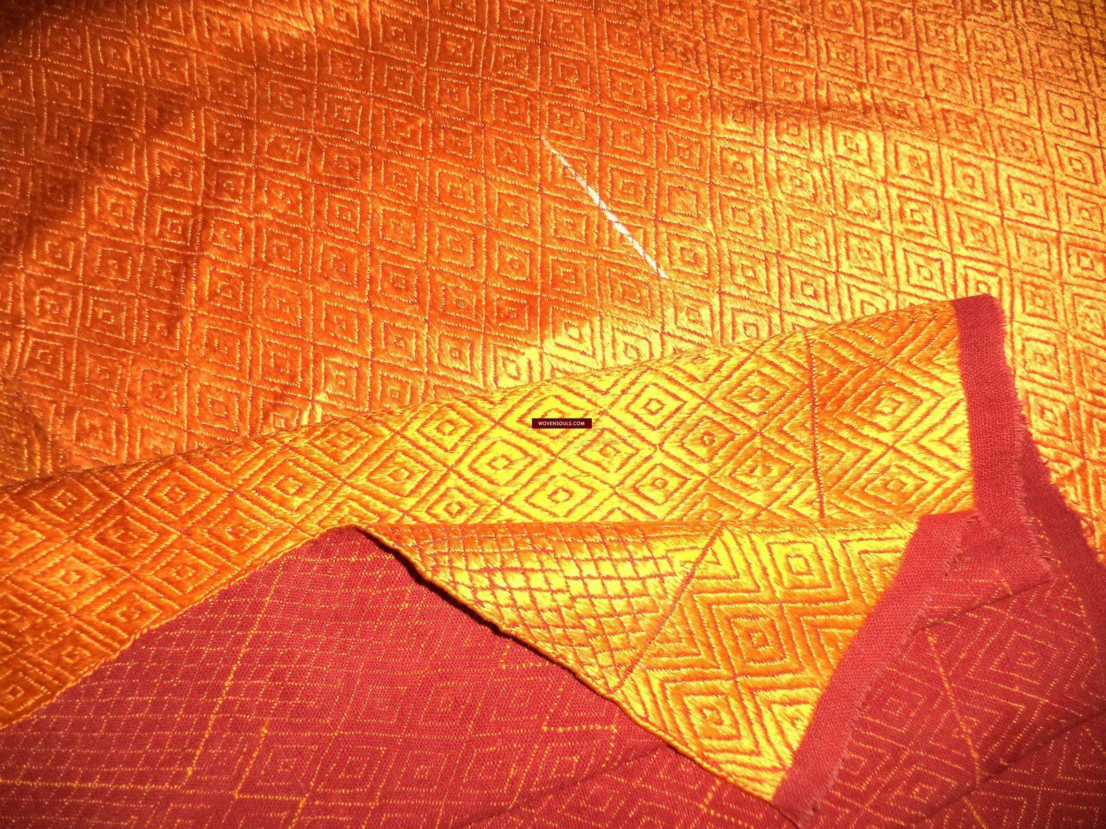 858 Vari Da Bagh Phulkari Textile-WOVENSOULS-Antique-Vintage-Textiles-Art-Decor