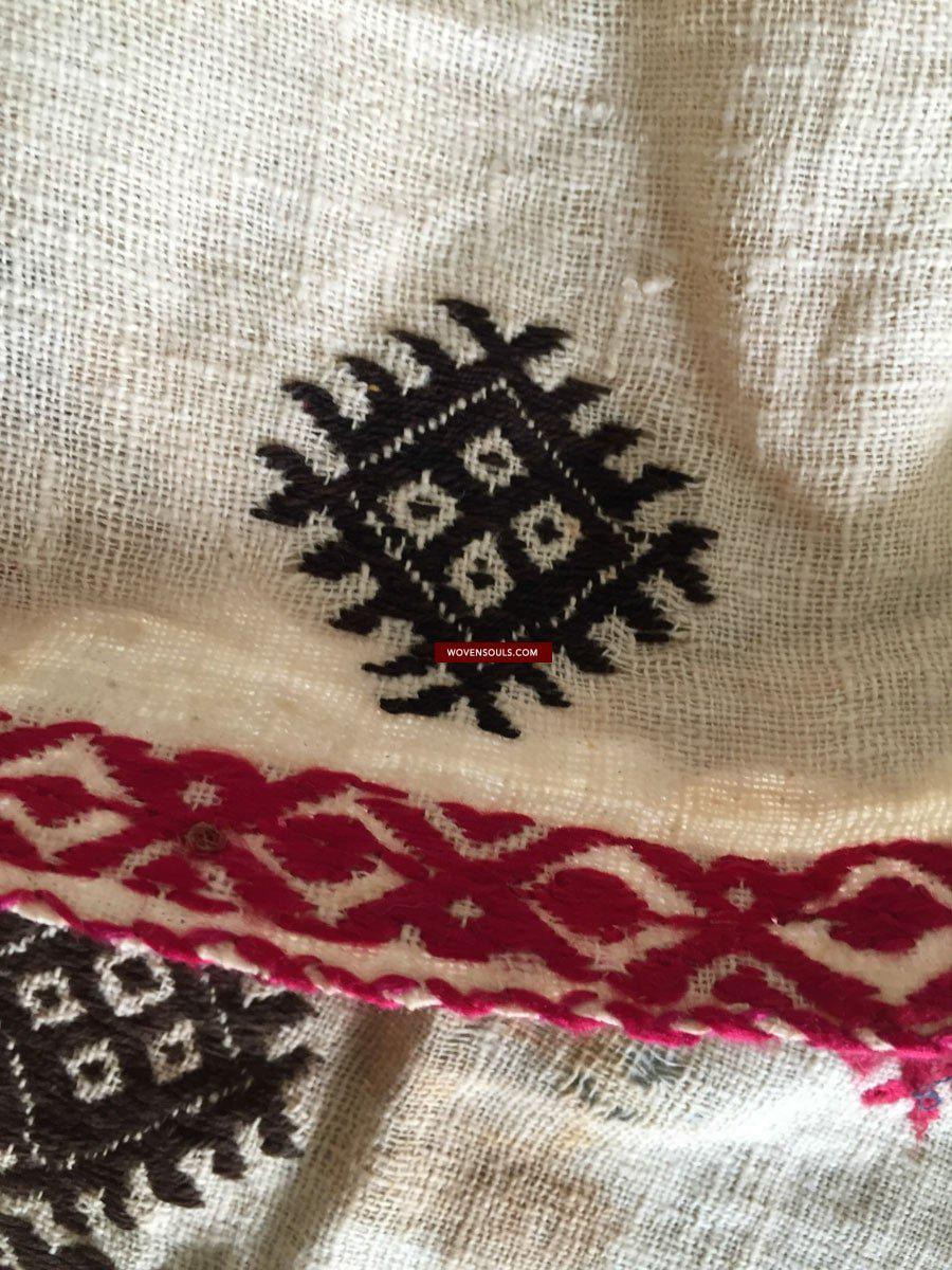 863 Rare Nuristan Shawl-WOVENSOULS-Antique-Vintage-Textiles-Art-Decor